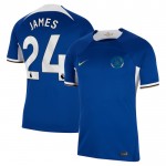 Günstige Fußballtrikots Chelsea James 24 Heimtrikot 2023-24 Kurzarm